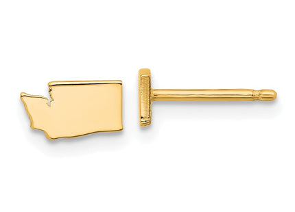 SS/Gold Plated Earrings Style XNE50GP - Classique Jewelry Inc.