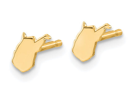 SS/Gold Plated Earrings Style XNE50GP - Classique Jewelry Inc.