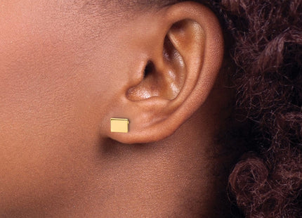 SS/Gold Plated Earrings Style XNE50GP - Classique Jewelry Inc.