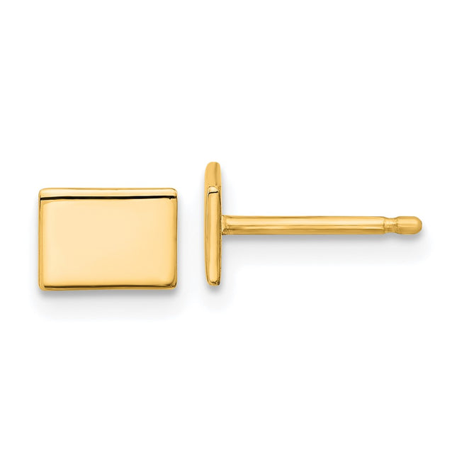 SS/Gold Plated Earrings Style XNE50GP - Classique Jewelry Inc.