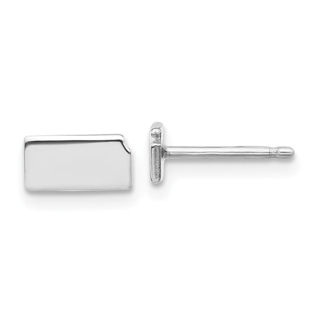 Sterling Silver Earrings Style XNE50SS - Classique Jewelry Inc.