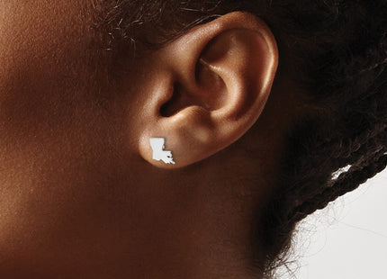 Sterling Silver Earrings Style XNE50SS - Classique Jewelry Inc.