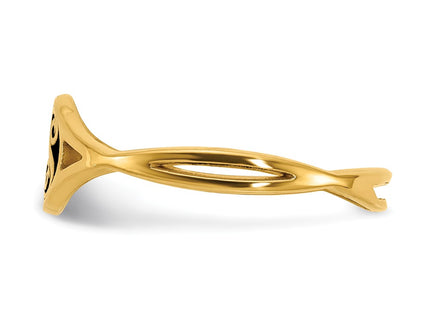 SS/Gold Plated Rings Style XNR101GP - Classique Jewelry Inc.