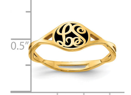 SS/Gold Plated Rings Style XNR101GP - Classique Jewelry Inc.