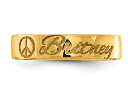 14k Yellow Gold Rings Style XNR102Y - Classique Jewelry Inc.