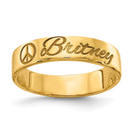 14K Yellow Gold Customized Ring view