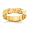 14K Yellow Gold