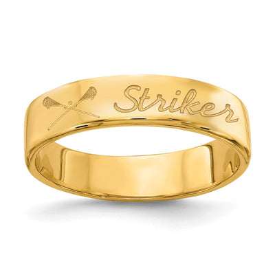 14K yellow gold ring