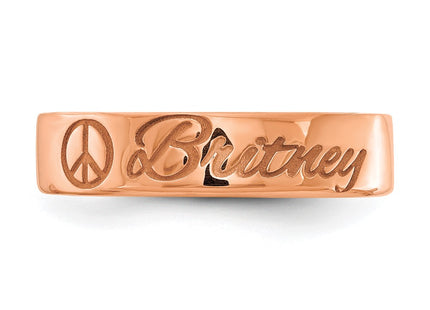 14k Rose Gold Rings Style XNR102R - Classique Jewelry Inc.