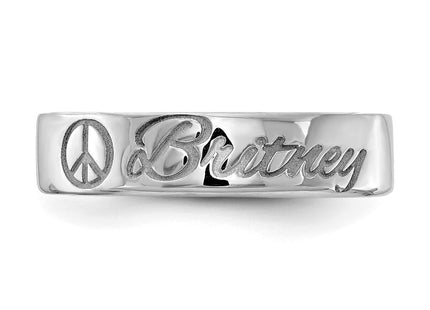 14k White Gold Rings Style XNR102W - Classique Jewelry Inc.