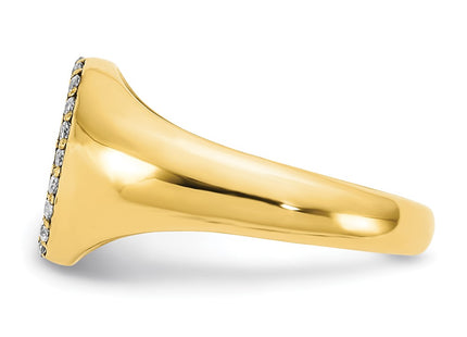 14k Yellow Gold Rings Style XNR107Y - Classique Jewelry Inc.