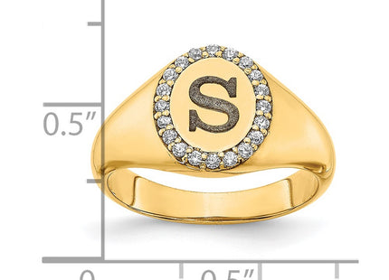 14k Yellow Gold Rings Style XNR107Y - Classique Jewelry Inc.