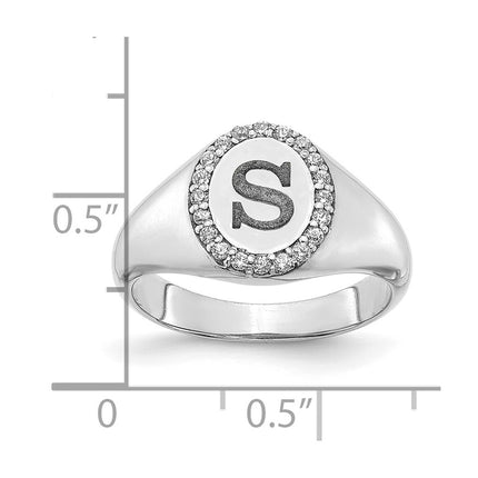 10k White Gold Rings Style 10XNR107W - Classique Jewelry Inc.