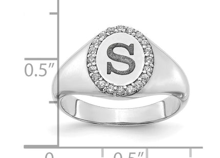 14k White Gold Rings Style XNR107W - Classique Jewelry Inc.