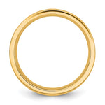 14K Yellow Gold Name and Birth Flower Ring view