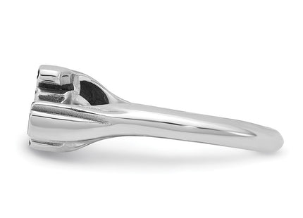 14k White Gold Rings Style XNR134W - Classique Jewelry Inc.
