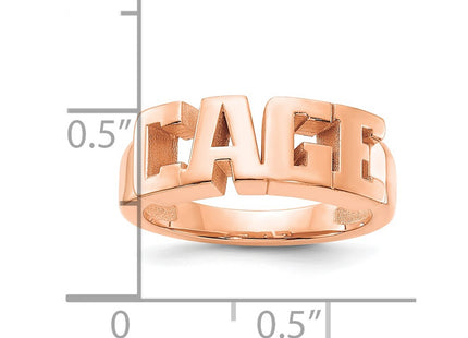 14k Rose Gold Rings Style XNR54R - Classique Jewelry Inc.