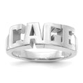 14K White Gold