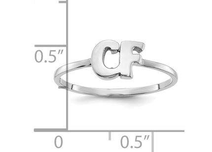 10k White Gold Rings Style 10XNR75W - Classique Jewelry Inc.