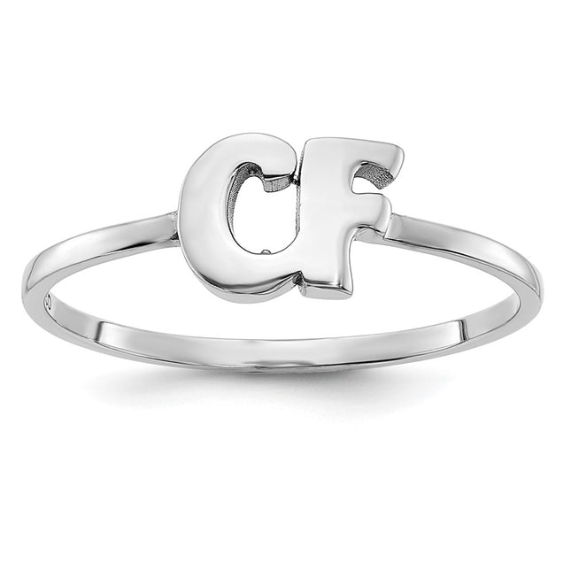 14k White Gold Rings Style XNR75W - Classique Jewelry Inc.