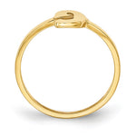 10K & 14K Gold Script or Block Font Initial Ring view 2