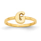 14K Yellow Gold