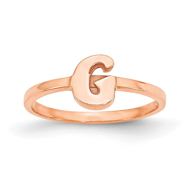 14k Rose Gold Rings Style XNR78R - Classique Jewelry Inc.