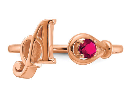 10k Rose Gold Rings Style 10XNR81AR - Classique Jewelry Inc.