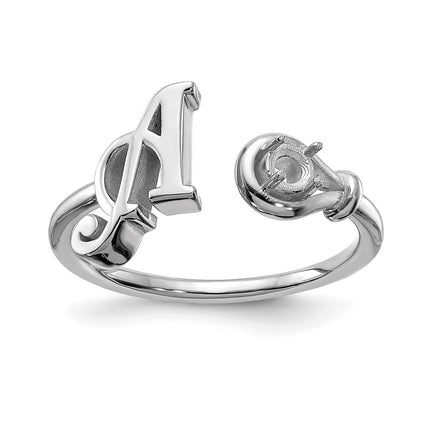 10k White Gold Rings Style 10XNR81AW - Classique Jewelry Inc.