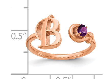 14k Rose Gold Rings Style XNR81BR - Classique Jewelry Inc.