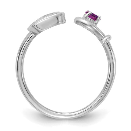 10k White Gold Rings Style 10XNR81BW - Classique Jewelry Inc.