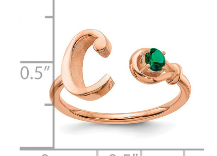 10k Rose Gold Rings Style 10XNR81CR - Classique Jewelry Inc.