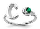 10K White Gold / C