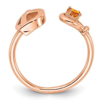 10k Rose Gold Rings Style 10XNR81DR - Classique Jewelry Inc.