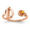 10K Rose Gold / D