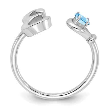 10k White Gold Rings Style 10XNR81EW - Classique Jewelry Inc.