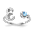 10K White Gold / E