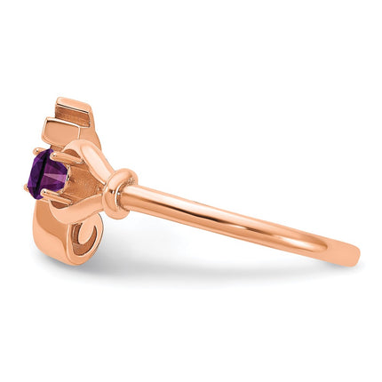 10k Rose Gold Rings Style 10XNR81FR - Classique Jewelry Inc.