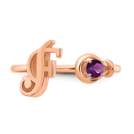 10k Rose Gold Rings Style 10XNR81FR - Classique Jewelry Inc.