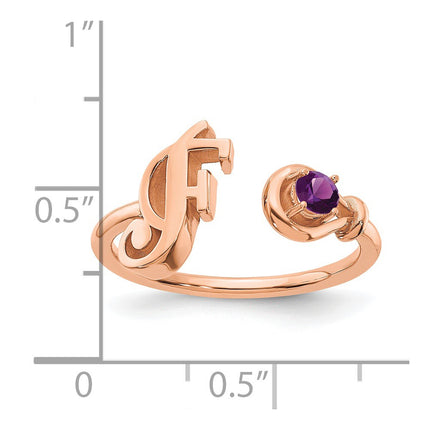 10k Rose Gold Rings Style 10XNR81FR - Classique Jewelry Inc.