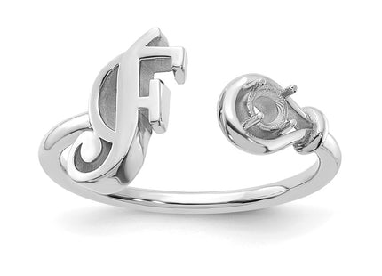 14k White Gold Rings Style XNR81FW - Classique Jewelry Inc.