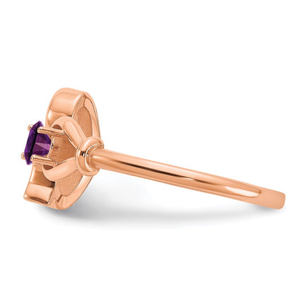 10k Rose Gold Rings Style 10XNR81GR - Classique Jewelry Inc.