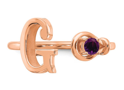 14k Rose Gold Rings Style XNR81GR - Classique Jewelry Inc.