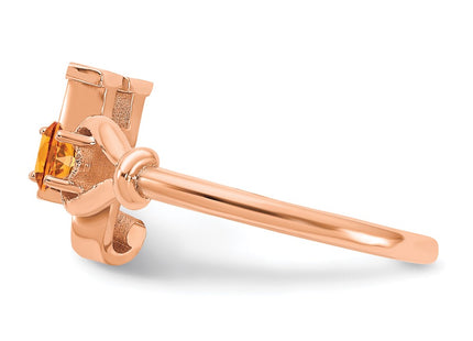 10k Rose Gold Rings Style 10XNR81HR - Classique Jewelry Inc.