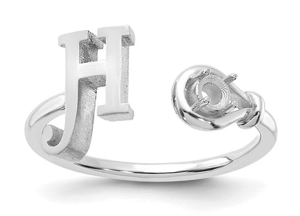 14k White Gold Rings Style XNR81HW - Classique Jewelry Inc.