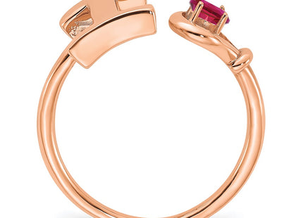 14k Rose Gold Rings Style XNR81IR - Classique Jewelry Inc.