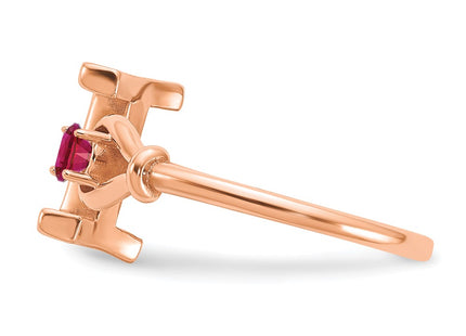 14k Rose Gold Rings Style XNR81IR - Classique Jewelry Inc.