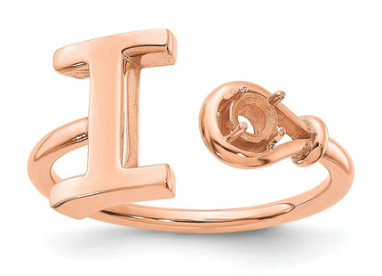 14k Rose Gold Rings Style XNR81IR - Classique Jewelry Inc.