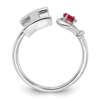 10k White Gold Rings Style 10XNR81IW - Classique Jewelry Inc.