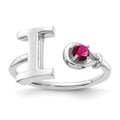 10K White Gold / I